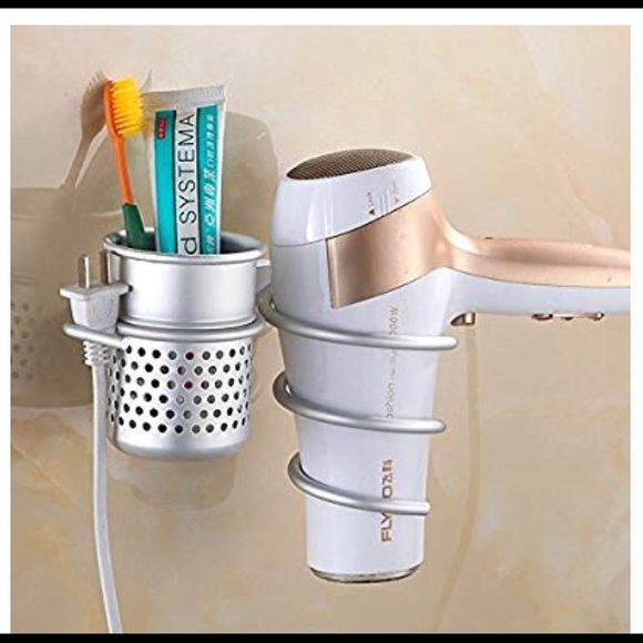 Hair dryer and curling iron holder - Picture 2 of 2